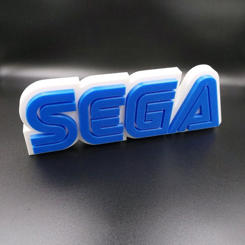 Sega Logo new, 20cm retro gaming decor