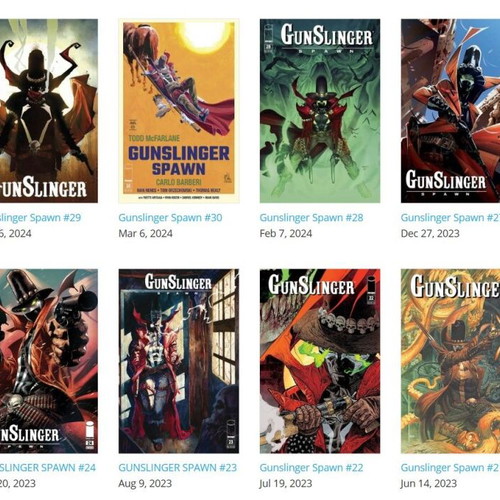 Gunslinger Spawn Complete Series #1–#50 New Unread Issues