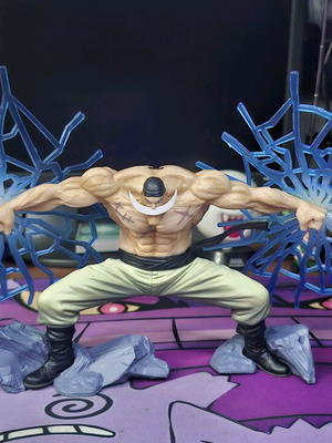 Edward Newgate action figure used from Onepiece anime
