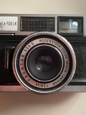 Vintage φωτογραφική μηχανή Dacora Dignette 500 LK μεταχειρισμένη με φλας