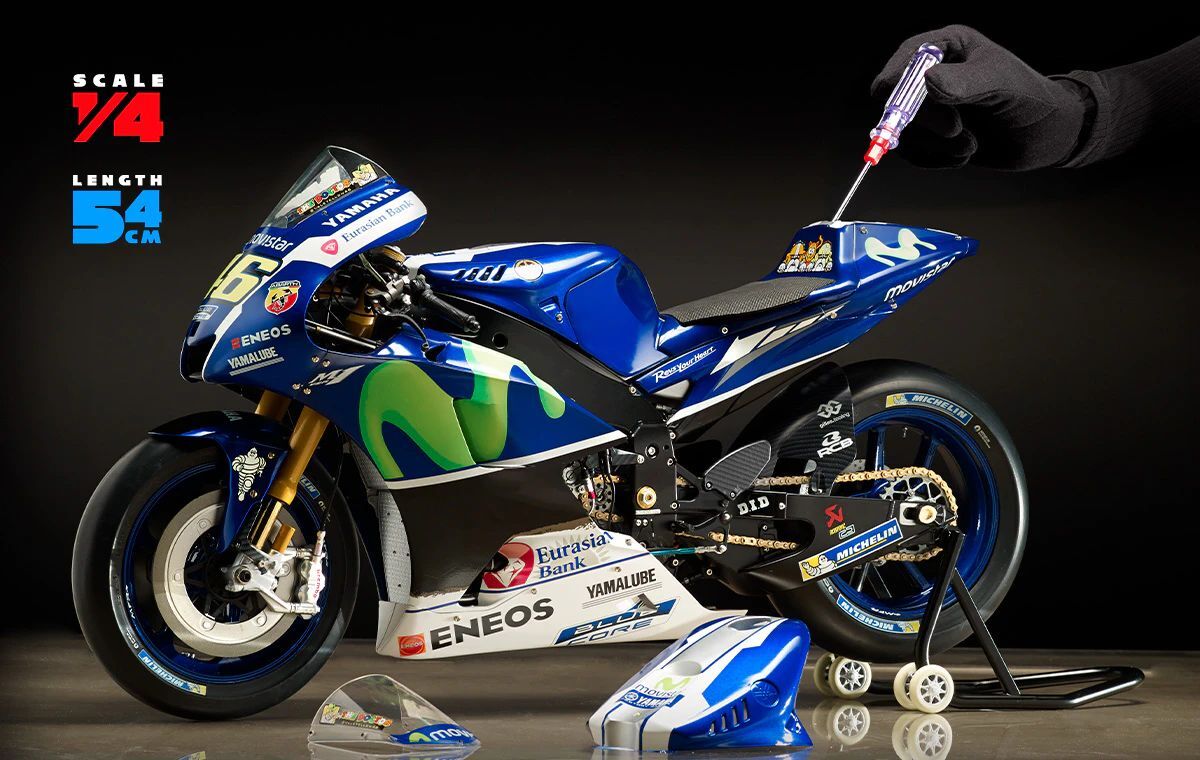 Deagostini Yamaha Yzr M1 ディアゴスティーニ Yamaha 利い YZF