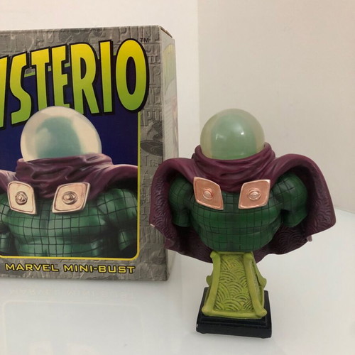 Mysterio Resin Bowen Bust used, limited edition Marvel Comics