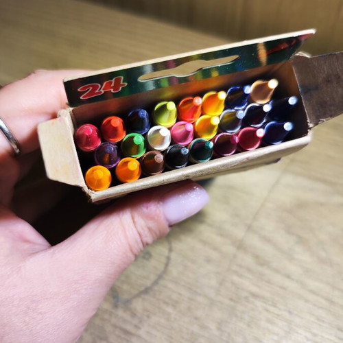Office Supplies set like new with pencil case, plasticine, crayons