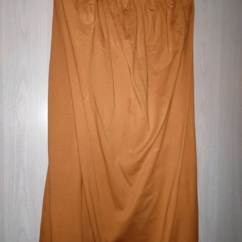 Makó strapless dress with belt used, size M