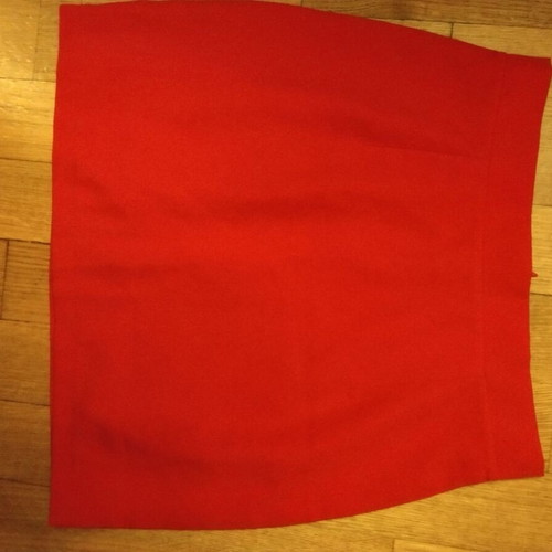 Red jacket and skirt set new, XS size