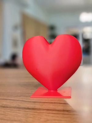 Heart Candle Holder 3D Print New for 23mm Candle