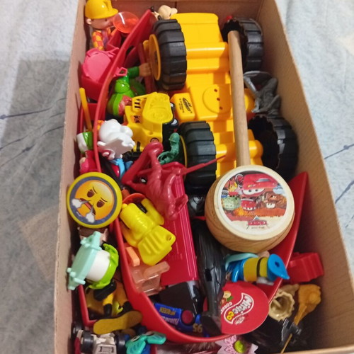 Mega lot of used toys and figures for collectors and kids