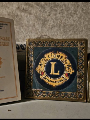 Αναμνηστικά λέσχη Lions μεταχειρισμένα