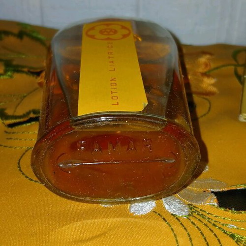 Famar lotion used, rare 1970s Greek made