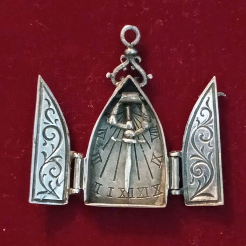 Gothic silver pendant 925 used, handmade by Thanos