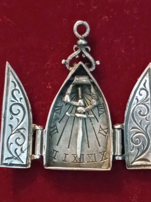 Gothic silver pendant 925 used, handmade by Thanos