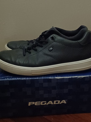 Pegada men's sneakers used, blue, size 40