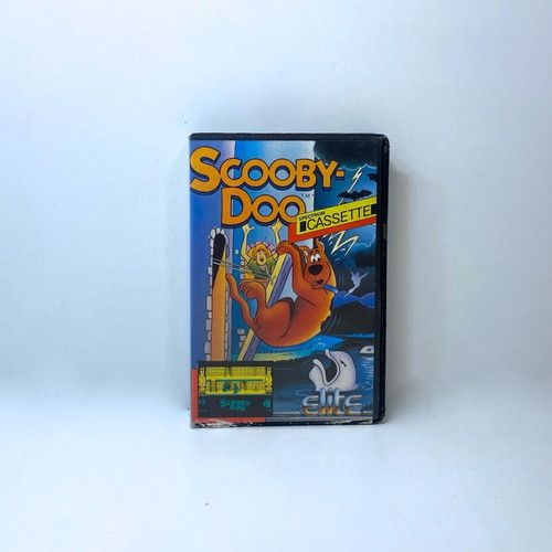 Scooby Doo 1986 Spectrum ZX tape cassette used, boxed with manual