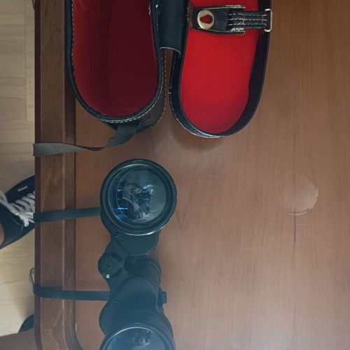 Zenith Coated Optics Binoculars used with leather case 10x15 Field 5