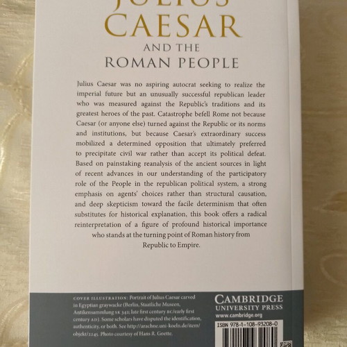 Julius Caesar and the Roman People unread, intact