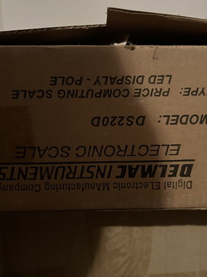 Electronic scale professional unused 30kg Max