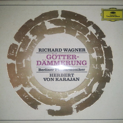 Richard Wagner Götterdämmerung 4xCD used, classical opera
