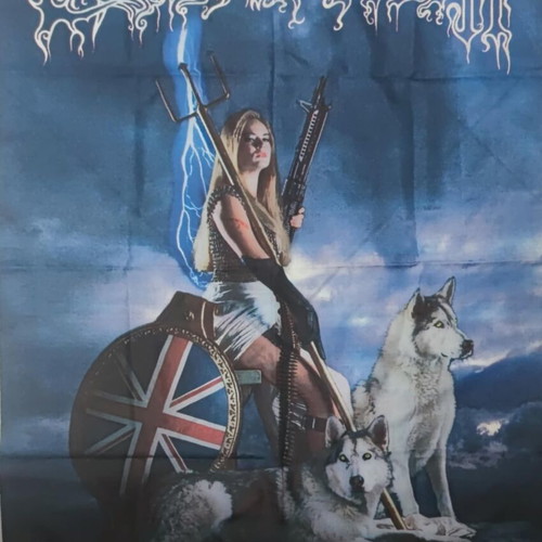 Cradle Of Filth flag banner used 105x75cm
