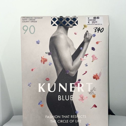 Kunert Blue XXL Tights new, opaque and matt