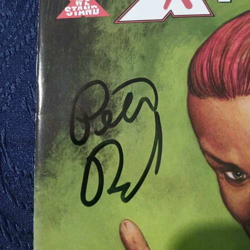 X-Factor #30 like new with Peter David signature