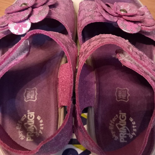 Primigi sandals size 30 used, purple