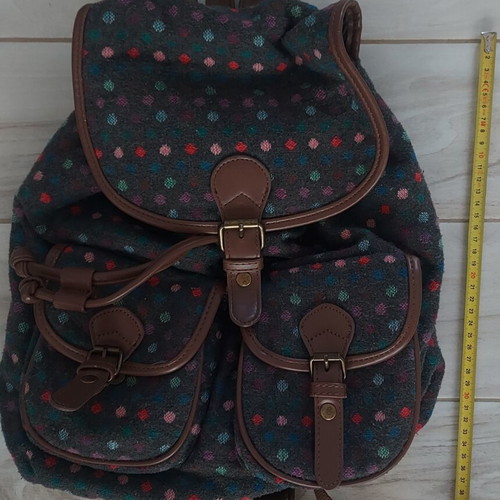 Backpack bag Accessorize like new, gray, 35x26x16cm
