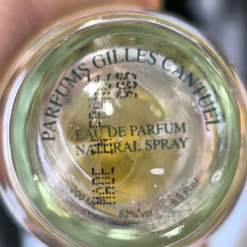 Flowers Gilles Cantuel vintage perfume used 200ml