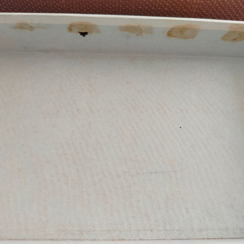 Paper pastry box from the 80s used