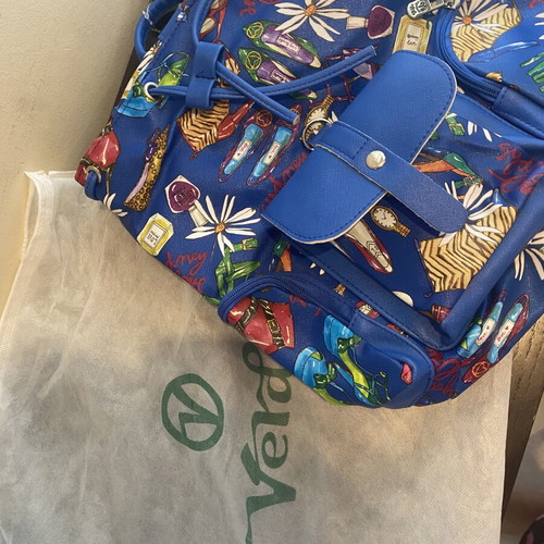 Verde backpack new, blue