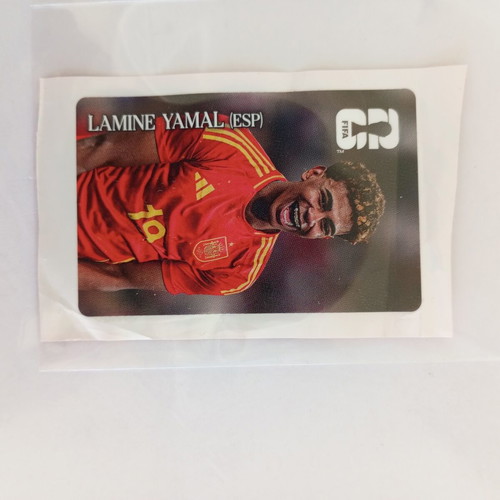 Lamine Yamal collectible sticker Coca-Cola Edition Panini FIFA World Cup 2026 new