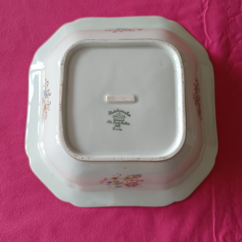 Vintage Hutschenreuther porcelain fruit bowl Bavaria like new
