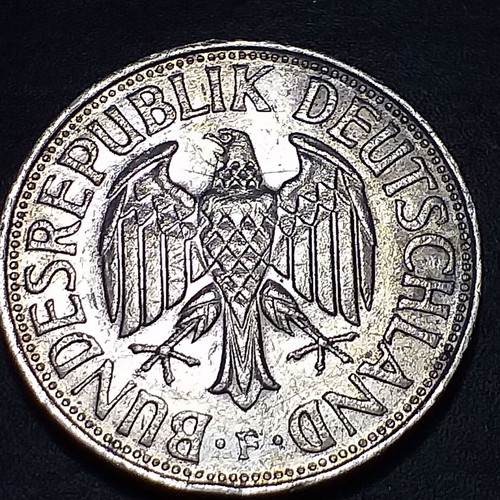 Set of 6 used old coins from Germany and Australia