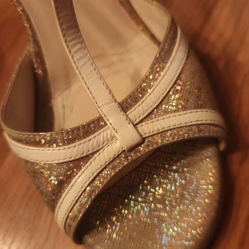 Tango dance shoes No 37 with 8.5cm heel, like new