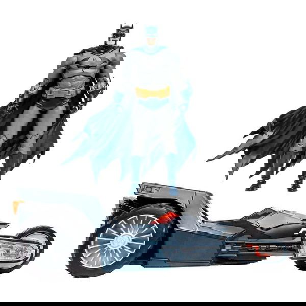 Φιγούρα+όχημα DC Multiverse Vehicle Bat-Raptor with Batman (The Batman Who Laughs) (Gold Label)