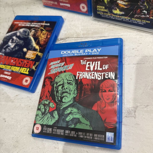Hammer Frankenstein Collection Blu-ray like new, 4 movies with English subtitles
