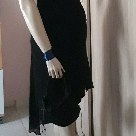 Lynne black formal dress new, size L 40 12