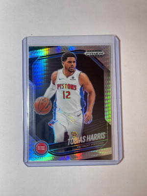 2024-25 Panini Prizm Black Silver Prizm Tobias Harris Pistons card new