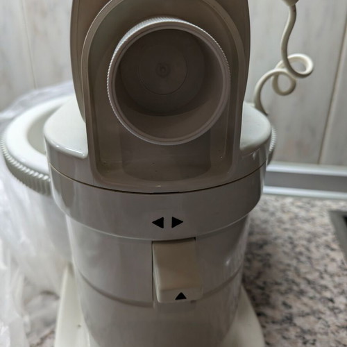 Krups hand mixer with rotating bowl used