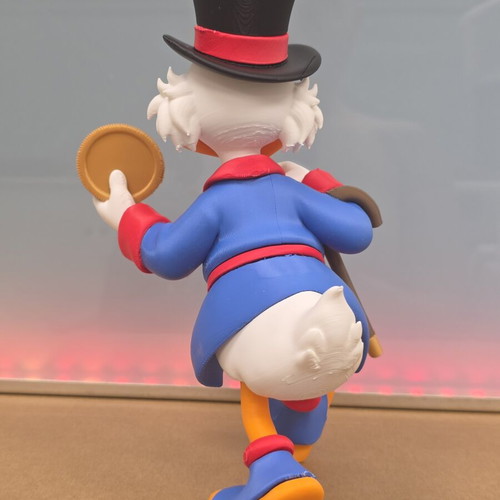 Scrooge McDuck figure like new, 23 cm