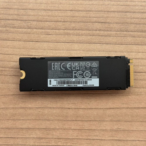 Corsair MP600 Pro LPX SSD 500GB PCIe 4.0 compatible with PS5 like new