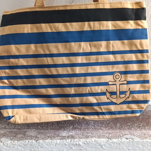 Beach bag new with inner pocket