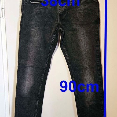 Hilfiger Denim men's grey jeans, size S