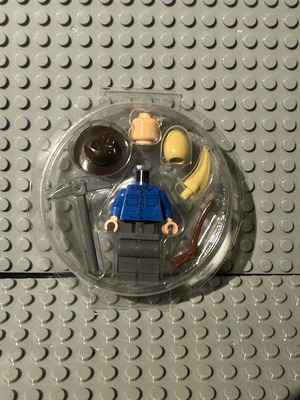 Lego Minifigure Dr. Alan Grant - Blue Shirt brand new, Jurassic World - Dominion
