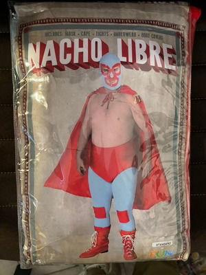 Nacho Libre carnival costume new for adults