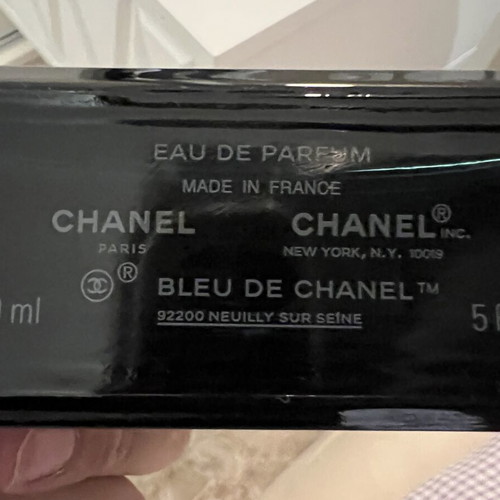 Bleu de Chanel Eau de Parfum 40 ml like new, men's fragrance