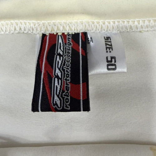 Rrd men's swim brief beige size L new with damaged elastic