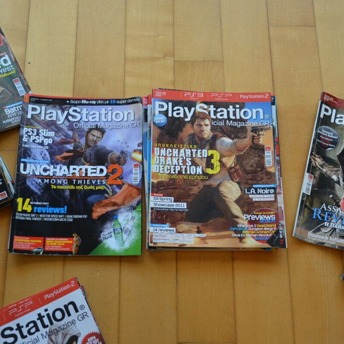 Playstation Official Magazine GR 37 issues used bundle