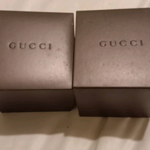 Gucci men's wristwatch like new, black
