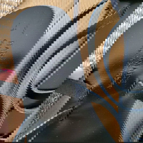 Σανδάλια δερμάτινα καινούργια μαύρα νούμερο 37