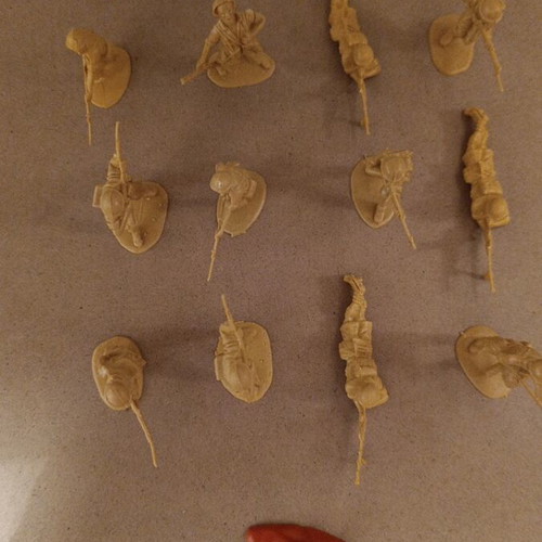British Army Figures like new, set of 14